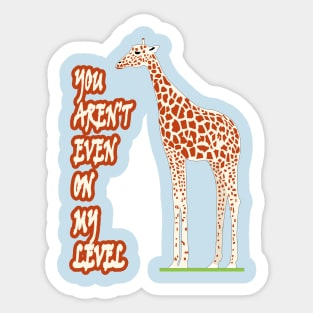 Giraffe Sticker